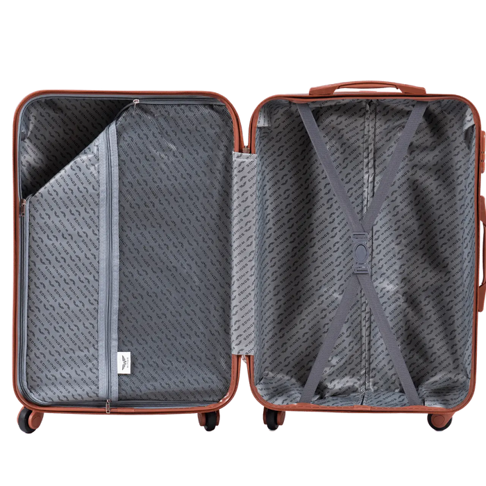 Walizka kabinowa twarda Wings Albatross 18" COFFEE ALBATROSS COLLECTION