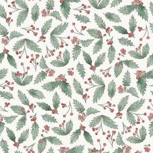 Winter Berries Drawing - Family Fabrics B.V.