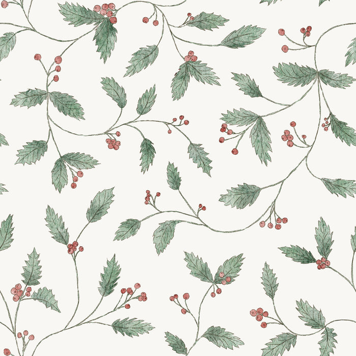 Winter Berries  Swirl - Family Fabrics B.V.