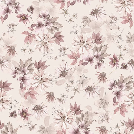 Winter Botanical Sand - Family Fabrics B.V.