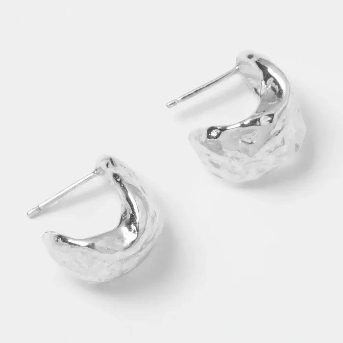 Wolf Circus Jewelry – Roden Hoops in Silver