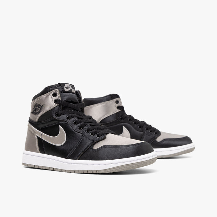 Jordan Women's 1 Retro High OG Black / Medium Grey - White