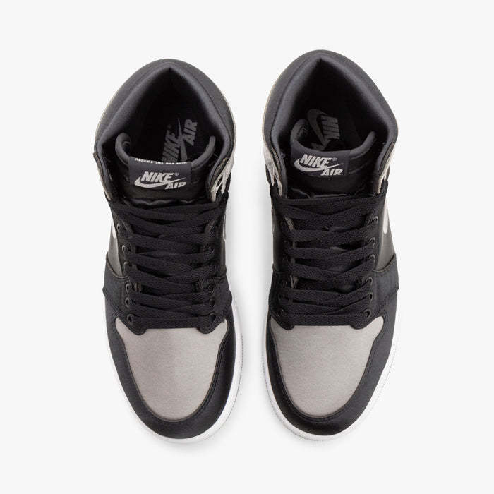 Jordan Women's 1 Retro High OG Black / Medium Grey - White