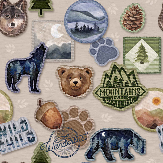 Woodland Patches - Family Fabrics B.V.
