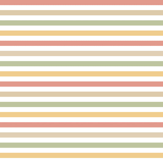 Yummy Fruits Stripes - Family Fabrics B.V.